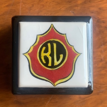 Pudriyel İznik Çini Kare Kutu