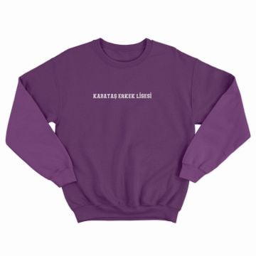 Sweatshirt Bisiklet Yaka