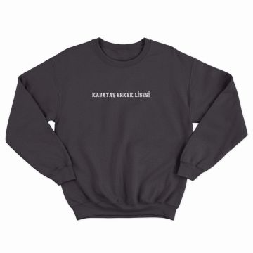 Sweatshirt Bisiklet Yaka