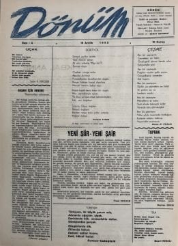 Dönüm Dergisi - 1952